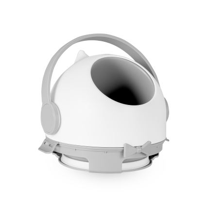 Lionelo - Кош за памперси PUREBIN 10 л, бял