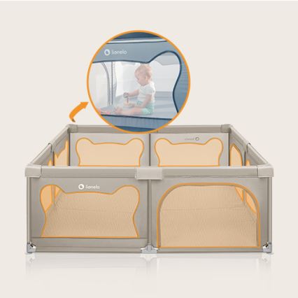 Lionelo - Кошара за игра WILLOW XL бежов