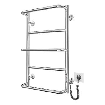 Лира за баня LUX 65W/230V 66x42 cm, неръждаема стомана/лъскав хром, дясна