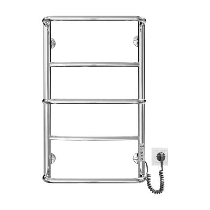 Лира за баня LUX 65W/230V 66x42 cm, неръждаема стомана/лъскав хром, дясна