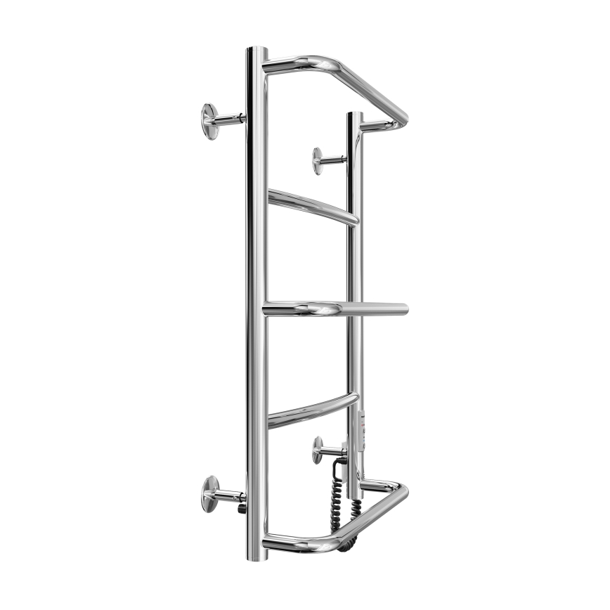 Лира за баня LUX 65W/230V 66x42 cm, неръждаема стомана/лъскав хром, дясна