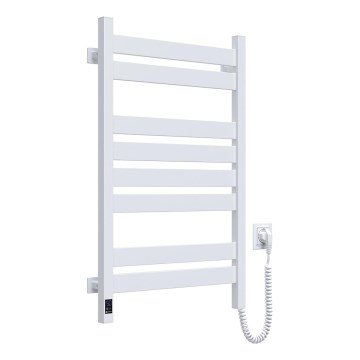 Лира за баня с термостат LARGO 432W/230V 80,6 cm IP44, бяла, дясна, с квадратен профил