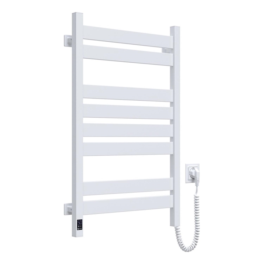 Лира за баня с термостат LARGO 432W/230V 80,6 cm IP44, бяла, дясна, с квадратен профил