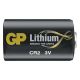 Литиева батерия CR2 GP LITHIUM 3V/800 mAh