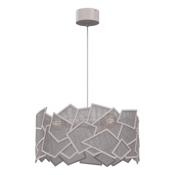 Люстра на кабел CAMO 3xE27/15W/230V бежова