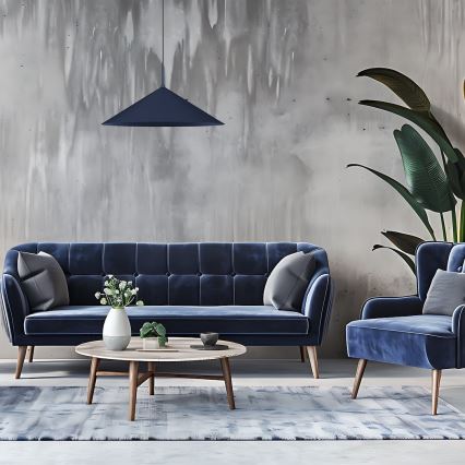 Люстра на кабел CAPITAL 1xGX53/15W/230V диам. 60 см синя