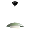 Люстра на кабел MOONLIGH 1xE27/40W/230V зелена