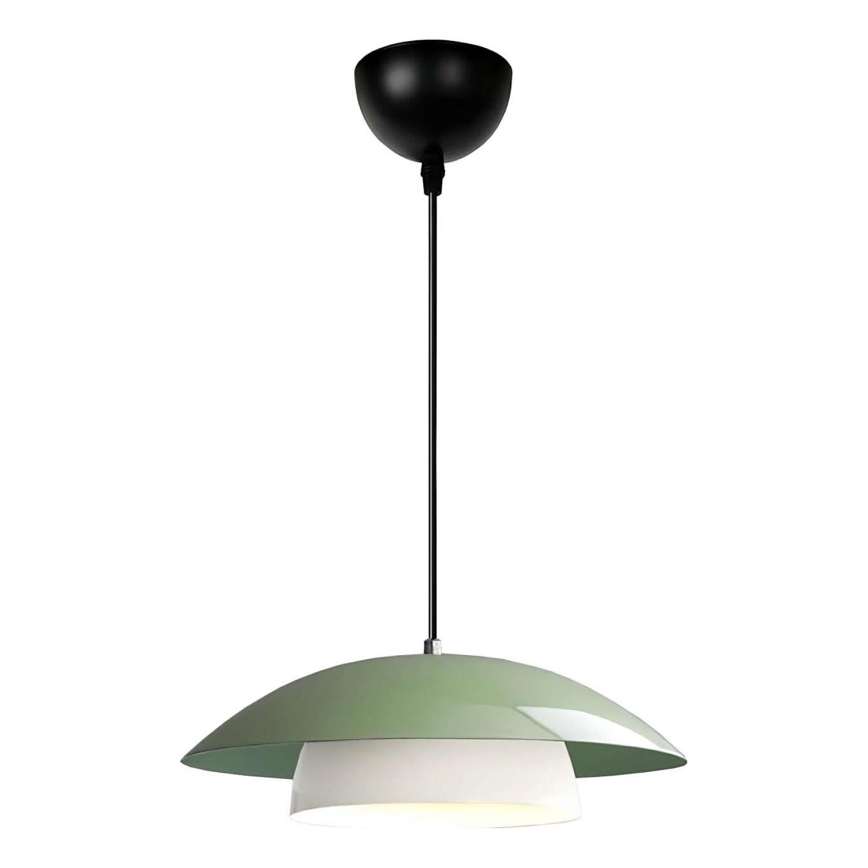 Люстра на кабел MOONLIGH 1xE27/40W/230V зелена
