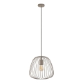 Люстра на кабел OVELLA 1xE27/15W/230V, Ø 36 cm, бежова