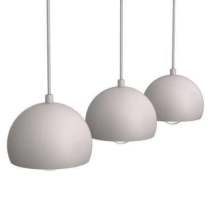 Люстра на кабел SOOL 3xE27/15W/230V кремава