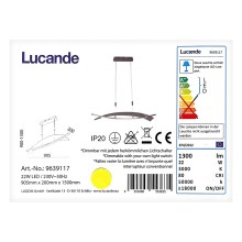 Lucande - LED Димируем пендел MARIJA LED/22W/230V