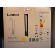 Lucande - LED Екстериорна лампа със сензор TEKIRO LED/14W/230V IP54