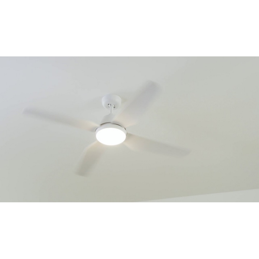 Lucci Air 212994 - LED Вентилатор за таван ARIA LED/18W/230V бял + дистанционно управление