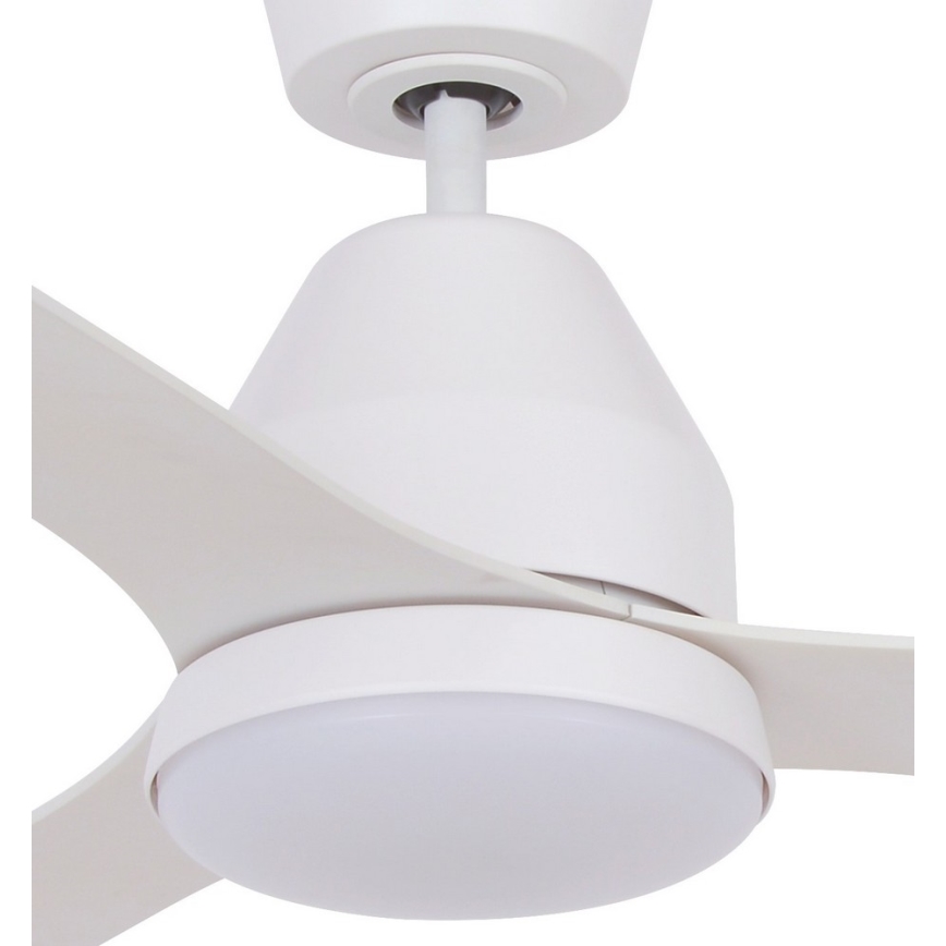 Lucci air 213043 - LED Вентилатор за таван WHITEHAVEN GX53/17W/230V бял + дистанционно управление