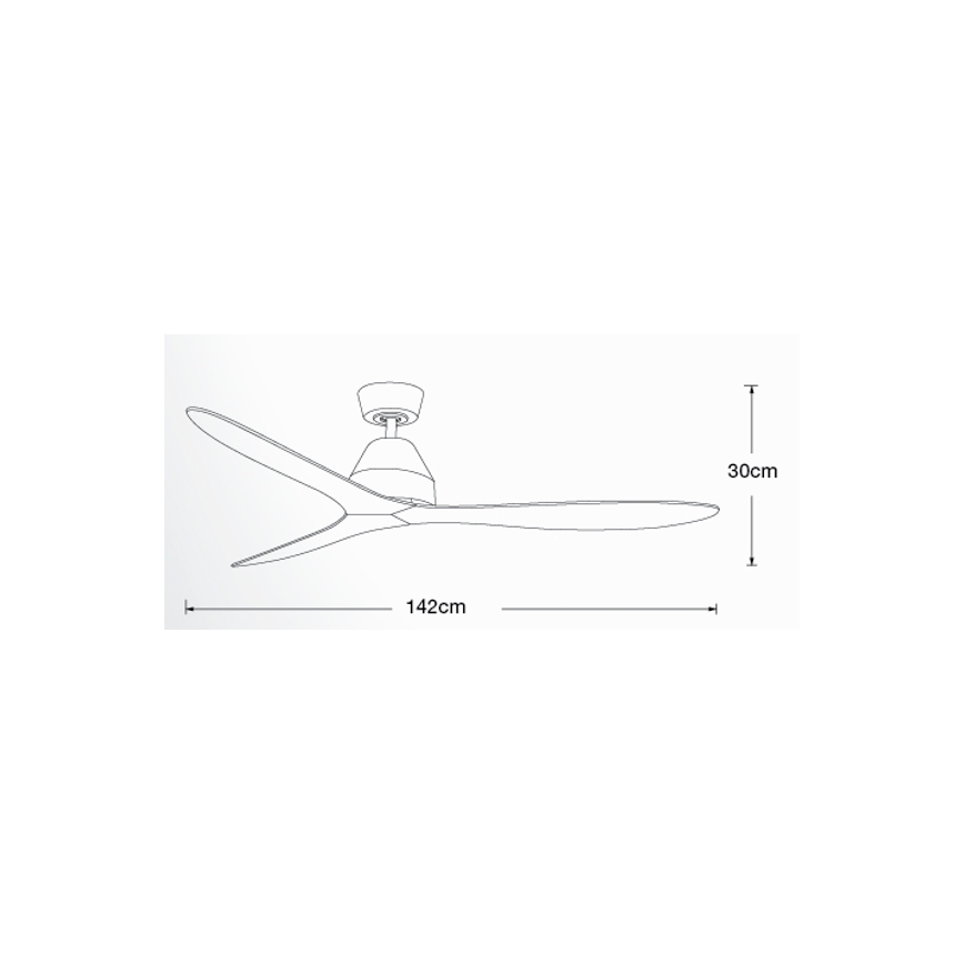 Lucci air 213044 - Вентилатор за таван WHITEHAVEN 1xGX53/18W/230V черен + дистанционно управление