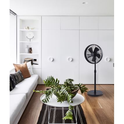 Lucci Air 213115EU - Стоящ вентилатор BREEZE черен