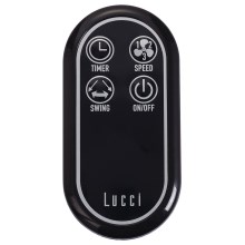 Lucci air 213124 - Дистанционно управление за вентилатор BREEZE черен