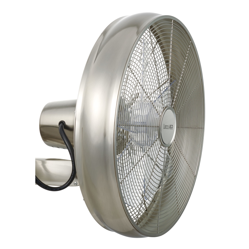 Lucci air 213126 - Стенен вентилатор BREEZE 55W/230V матов хром + дистанционно управление