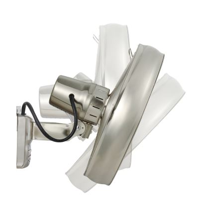 Lucci air 213126 - Стенен вентилатор BREEZE 55W/230V матов хром + дистанционно управление