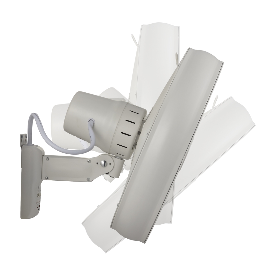 Lucci Air 213128EU - Стенен вентилатор BREEZE 55W/230V бял + дистанционно управление