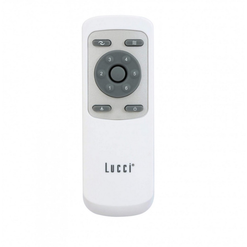 Lucci air 213176-LED Димируем таванен вентилатор LOUISVILLE 1xGX53/18W/230V дървен/бял + дистанционно управление