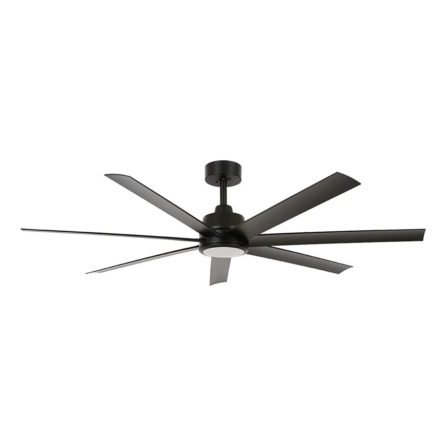 Lucci Air 21318349 - LED Димируем таванен вентилатор ATLANTA 1xGX53/12W/230V Ø 142 см черен + дистанционно управление