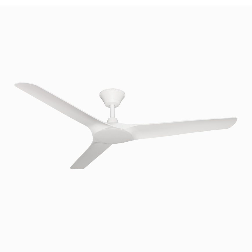 Lucci Air 21321549 - Таванен вентилатор ABYSS Ø 142 см IP66 бял + дистанционно управление