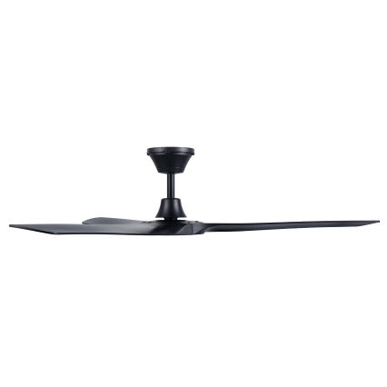 Lucci Air 21321649 - Вентилатор за таван ABYSS Ø 142 см IP66 черен + дистанционно управление