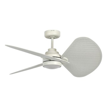 Lucci Air 21325449 - LED димируем таванен вентилатор SABLE 1xGX53/12W/230V 3000/4000/5000K Ø 91,5 см кремав + дистанционно управление
