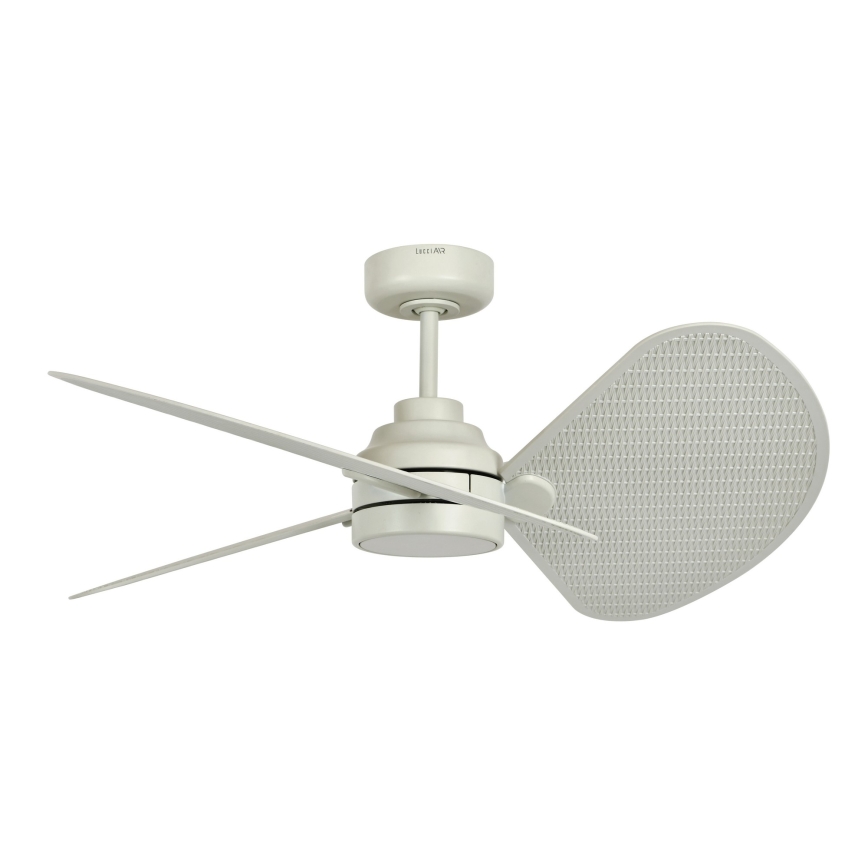 Lucci Air 21325449 - LED димируем таванен вентилатор SABLE 1xGX53/12W/230V 3000/4000/5000K Ø 91,5 см кремав + дистанционно управление