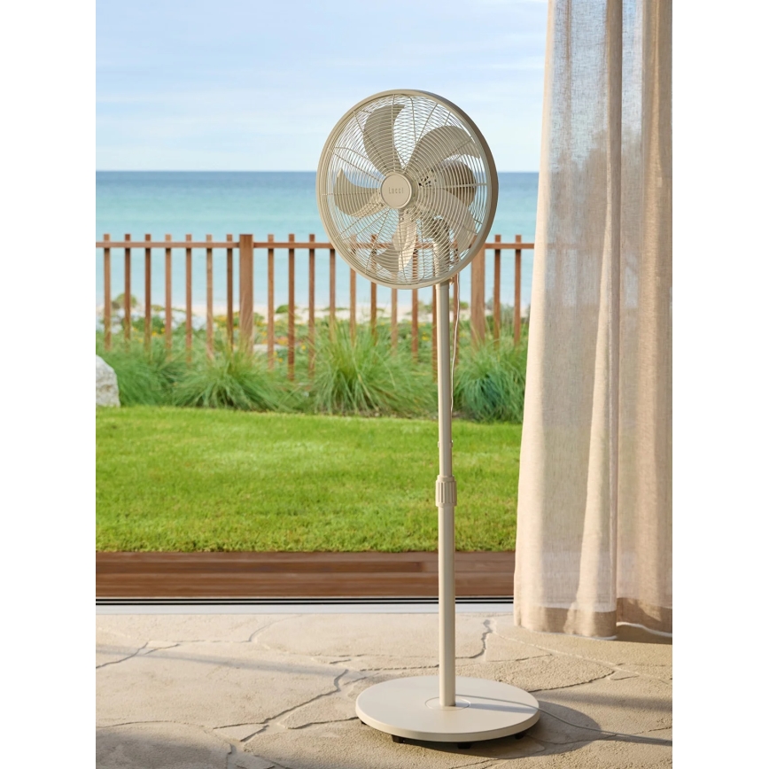 Lucci Air 21326449 - Вентилатор на стойка GLIDE 36 W/230 V, Ø 45 см, бял