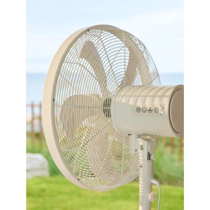 Lucci Air 21326449 - Вентилатор на стойка GLIDE 36 W/230 V, Ø 45 см, бял