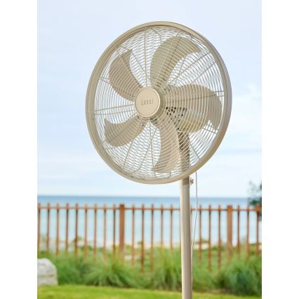 Lucci Air 21326449 - Вентилатор на стойка GLIDE 36 W/230 V, Ø 45 см, бял
