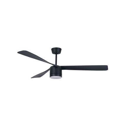 Lucci air 213281 - Вентилатор за таван PEREGRINE 1xGX53/12W/230V черен + дистанционно управление