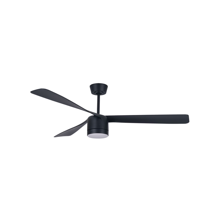 Lucci air 213281 - Вентилатор за таван PEREGRINE 1xGX53/12W/230V черен + дистанционно управление