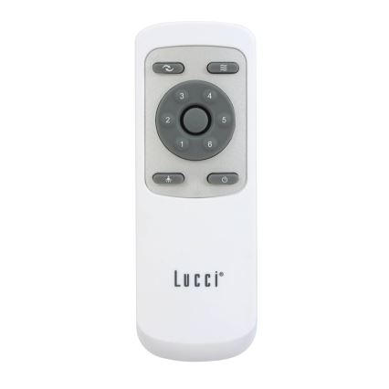 Lucci air 213300 - LED Димируем таванен вентилатор UNIONE 1xGX53/12W/230V кафяв + дистанционно управление