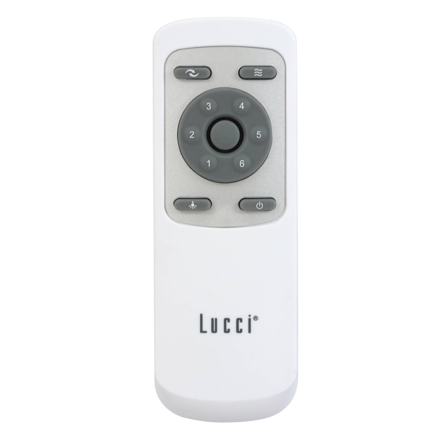 Lucci air 213301- LED Димируем таванен вентилатор UNIONE 1xGX53/12W/230V кафяв/лъскав хром + дистанционно управление