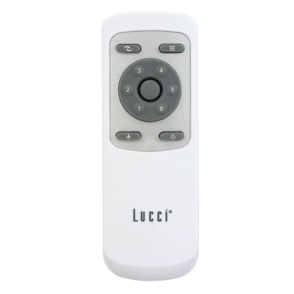 Lucci air 213301 - LED таванен вентилатор UNIONE с възможност за димиране 1xGX53/12W/230V кафяв/лъскав хром Ø 142 см + дистанционно управление