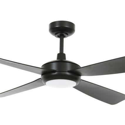 Lucci air 213303 - LED Димируем вентилатор за таван SLIPSTREAM 1xGX53/12W/230V черен + дистанционно управление