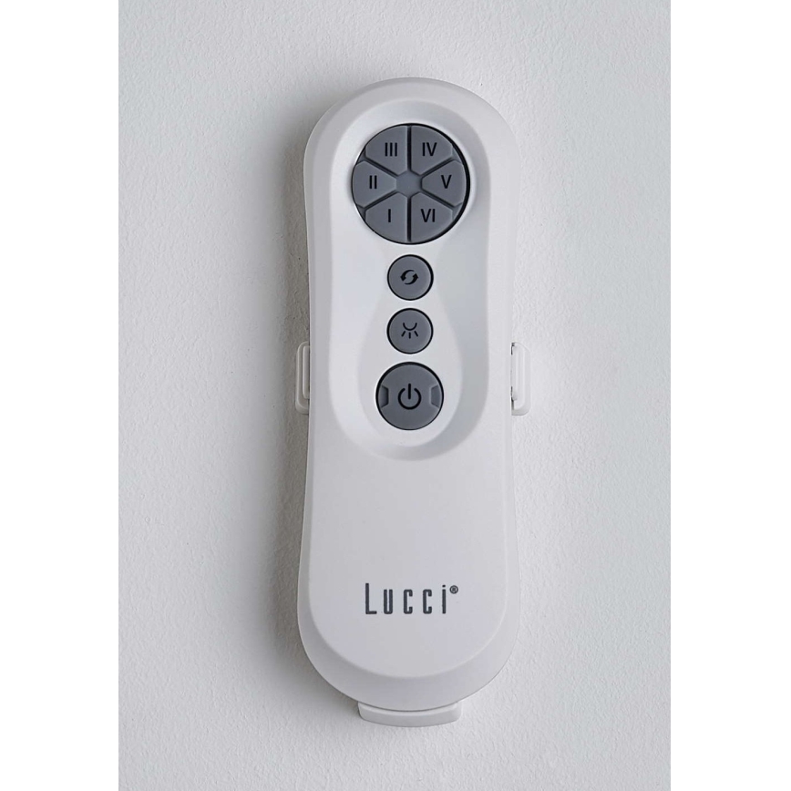 Lucci air 213353 - LED Димируем вентилатор за таван NAUTICA 1xGX53/12W/230V бял + дистанционно