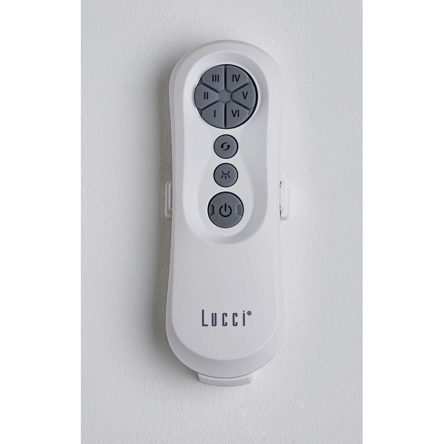 Lucci air 213354 - LED Димируем вентилатор за таван NAUTICA 1xGX53/12W/230V черен + дистанционно управление