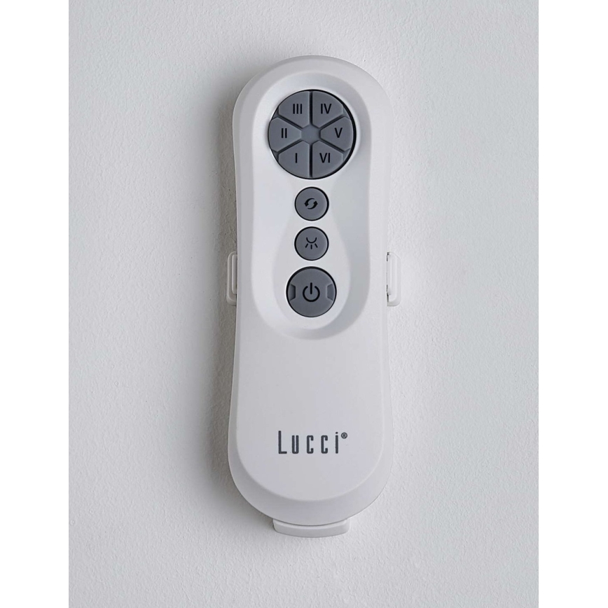 Lucci air 213355-LED Димируем таванен вентилатор NAUTICA 1xGX53/12W/230V кафяв/лъскав хром + дистанционно управление