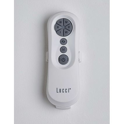 Lucci air 213355-LED Регулируем таванен вентилатор NAUTICA 1xGX53/12W/230V кафяв/лъскав хром + дистанционно управление