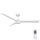 Lucci air 21610349- LED Димируем таванен вентилатор CLIMATE 1xGX53/12W/230V бял + дистанционно управление