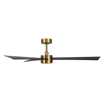 Lucci air 21610549- LED Димируем таванен вентилатор CLIMATE 1xGX53/12W/230V венге/златист + дистанционно управление