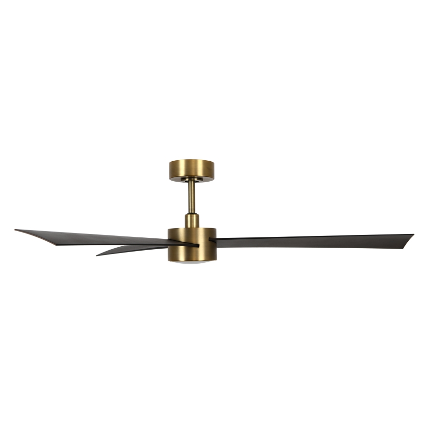 Lucci air 21610549- LED Димируем таванен вентилатор CLIMATE 1xGX53/12W/230V венге/златист + дистанционно управление