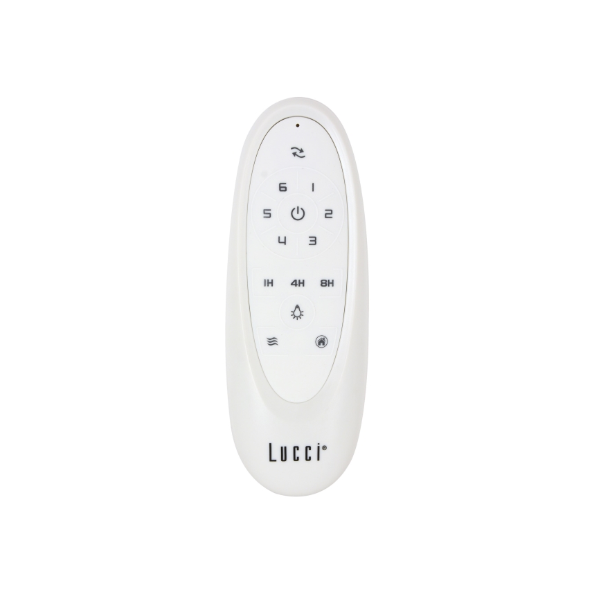 Lucci air 21610649 - LED Димируем таванен вентилатор ARRAY 1xGX53/12W/230V бял + дистанционно управление