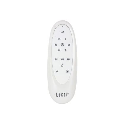 Lucci air 21610749 - LED Димируем таванен вентилатор ARRAY 1xGX53/12W/230V черен + дистанционно управление