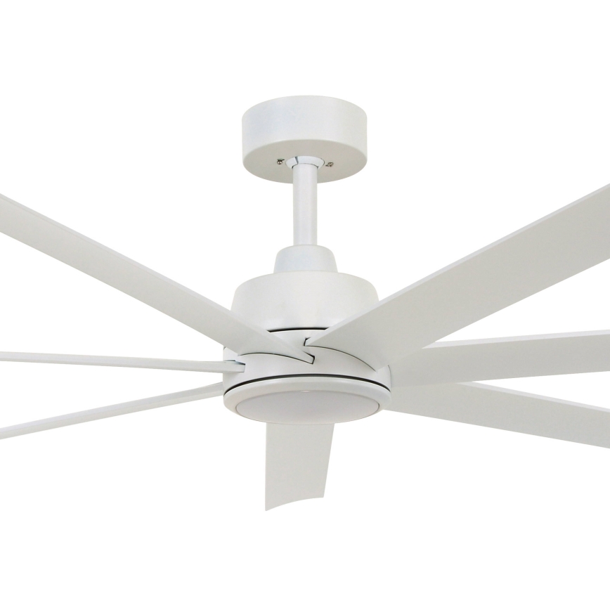 Lucci air 21610849 - Димируем таванен вентилатор ATLANTA 1xGX53/12W/230V бял + дистанционно управление