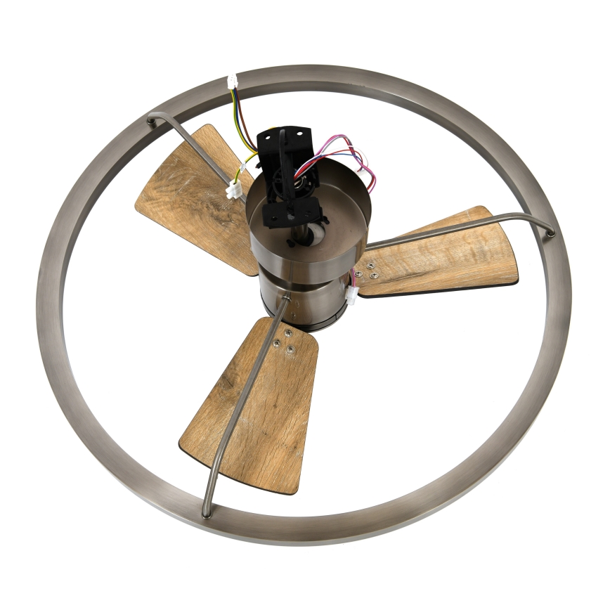 Lucci air 21611749 - LED Димируем таванен вентилатор CESSNA LED/36W/230V 3000/4000/5000K матов хром + дистанционно управление